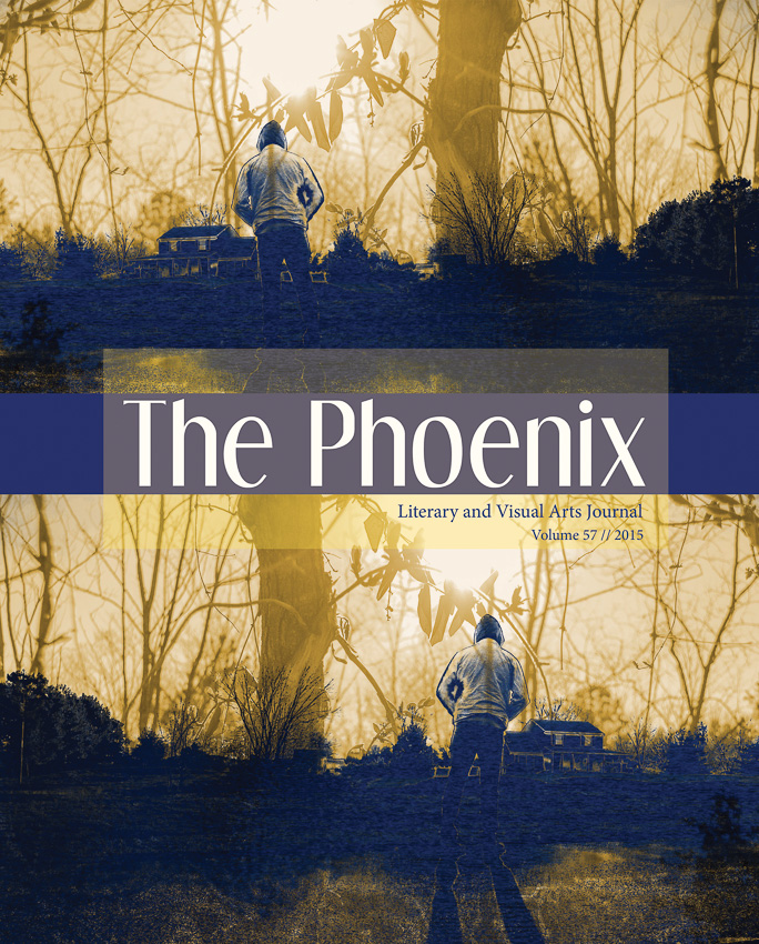 Cover for 2015 The Phoenix Literary and Visual Arts Journal